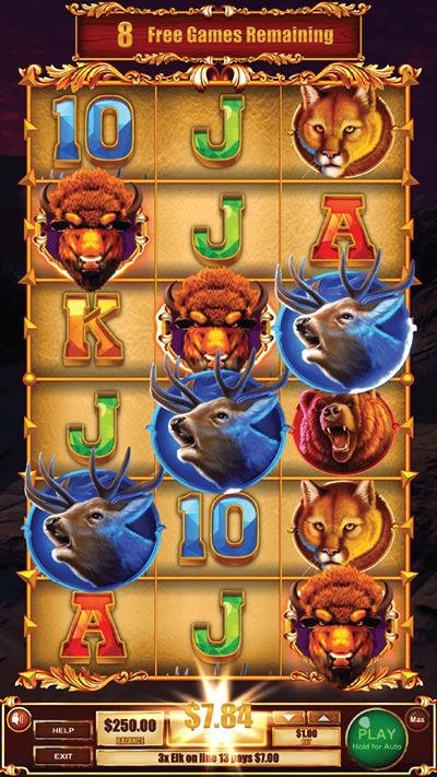 App ကျွဲဂိမ်း စလော့ Buffalo Slot Machine Mobile Version